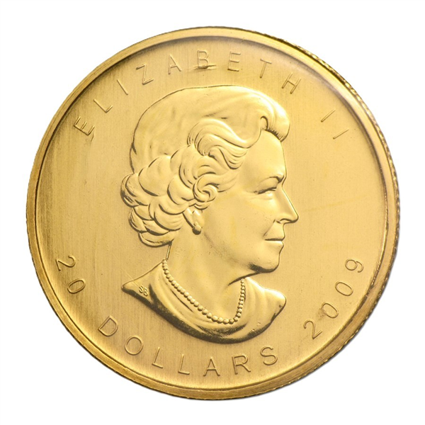 2021 1/2 oz Canadian Gold Maple Leaf Coin